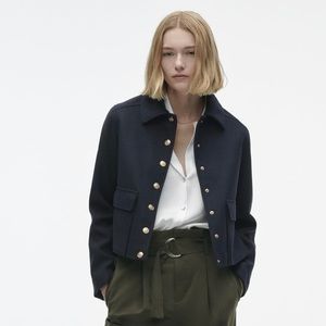 Cropped Zara “Lady” Jacket. Super versatile and chic